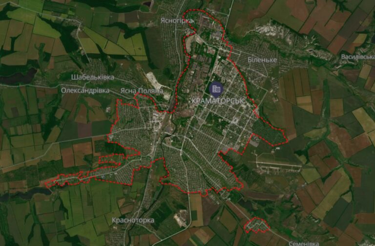 Россияне 13 ноября обстреляли Краматорск: есть раненый