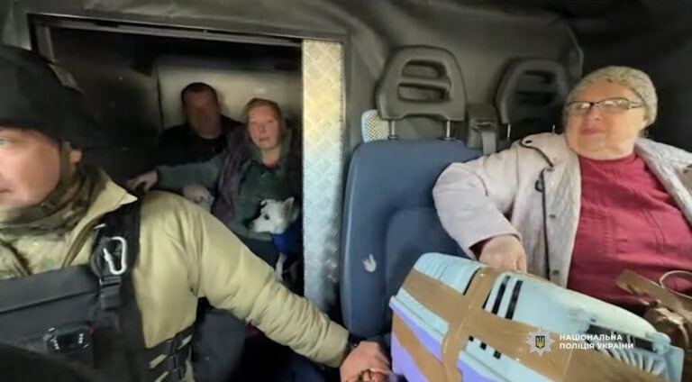 «Забрала самое ценное — 16-летнего кота Василия»: из Константиновки эвакуировали пятерых человек