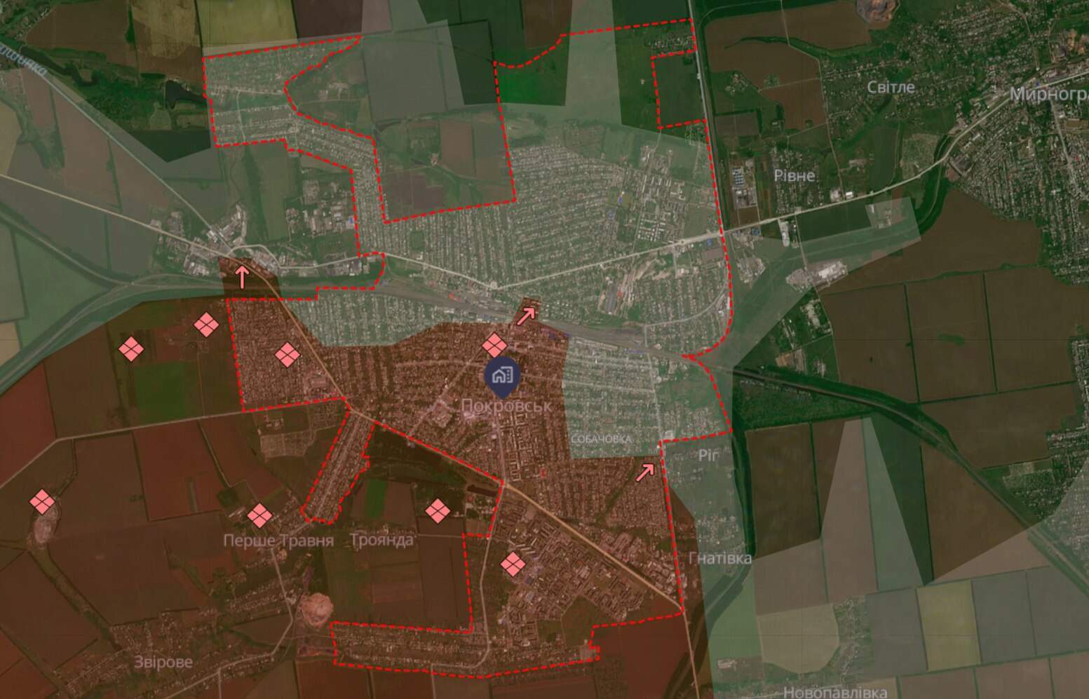 Бої за Покровськ тривають по всій лінії залізничної колії, — 7 корпус ДШВ