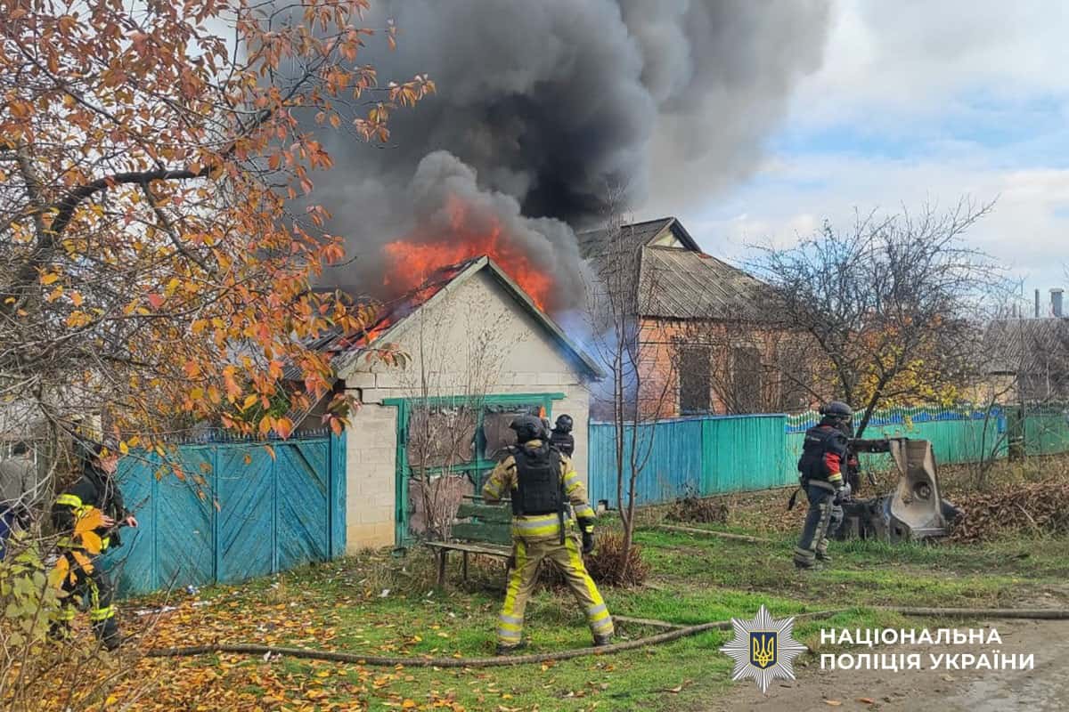 Краматорськ після шести атак дронами 13.11.2024 — руйнування житлових будинків
