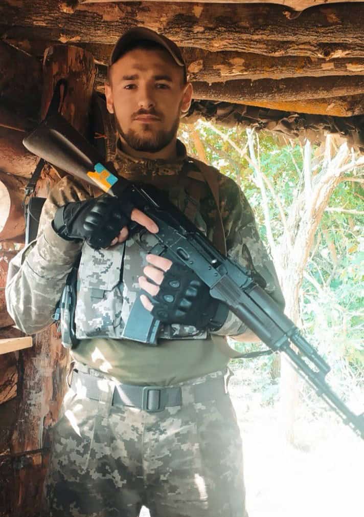 Військовий Віталій Ковальчук. Фото з архіву родини