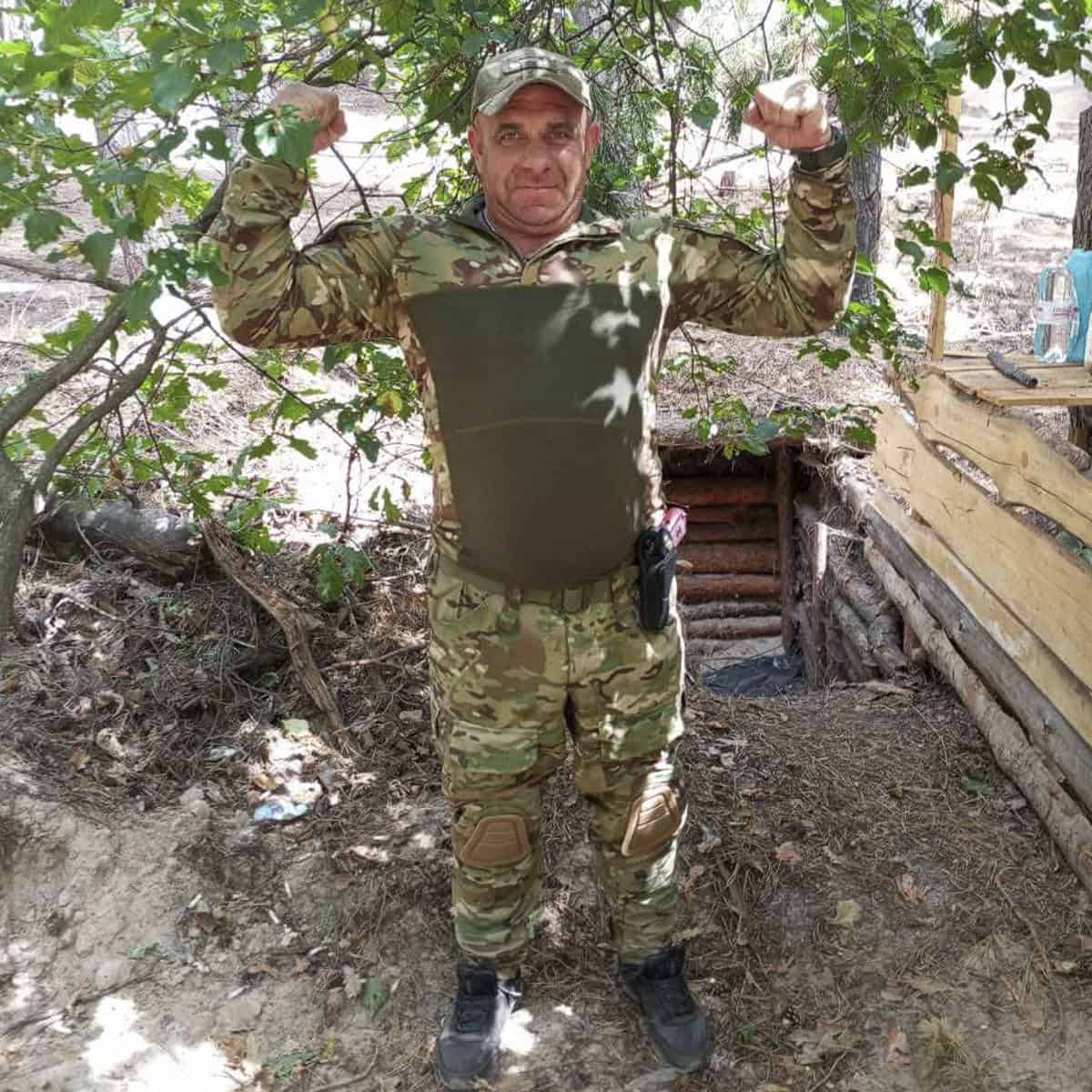 Роман Петращук із Соледара під час повномасштабного вторгнення Росії