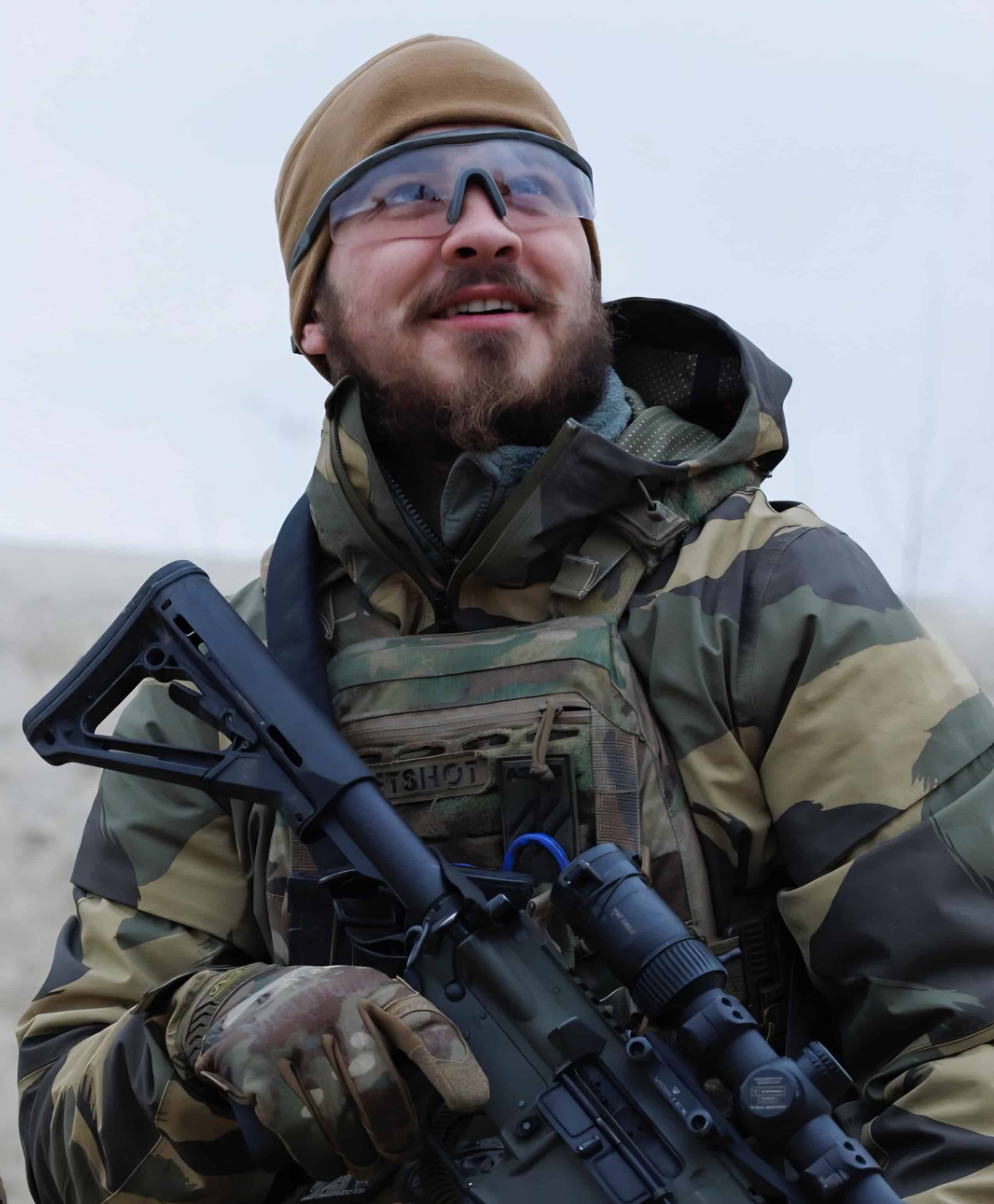 Військовий Віктор Хетчиков. Фото: Instagram/mariupol_ultras