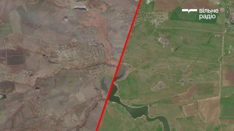 Ханжонковское водохранилище к востоку от Донецка за 2025 год почти пропало: что известно