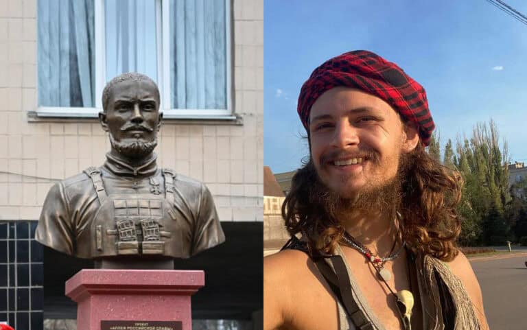 В Донецке установили памятник сыну заместителя главы ЦРУ, погибшему на войне против Украины