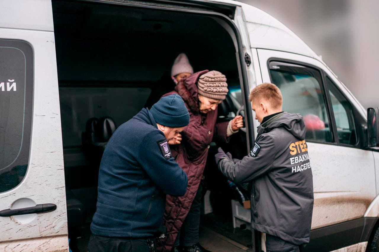 Дружківська громада, евакуація