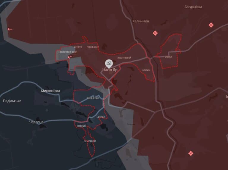 Українські військові продовжують оборону Часового Яру, частина міста досі під контролем ЗСУ, — 24 ОМБр