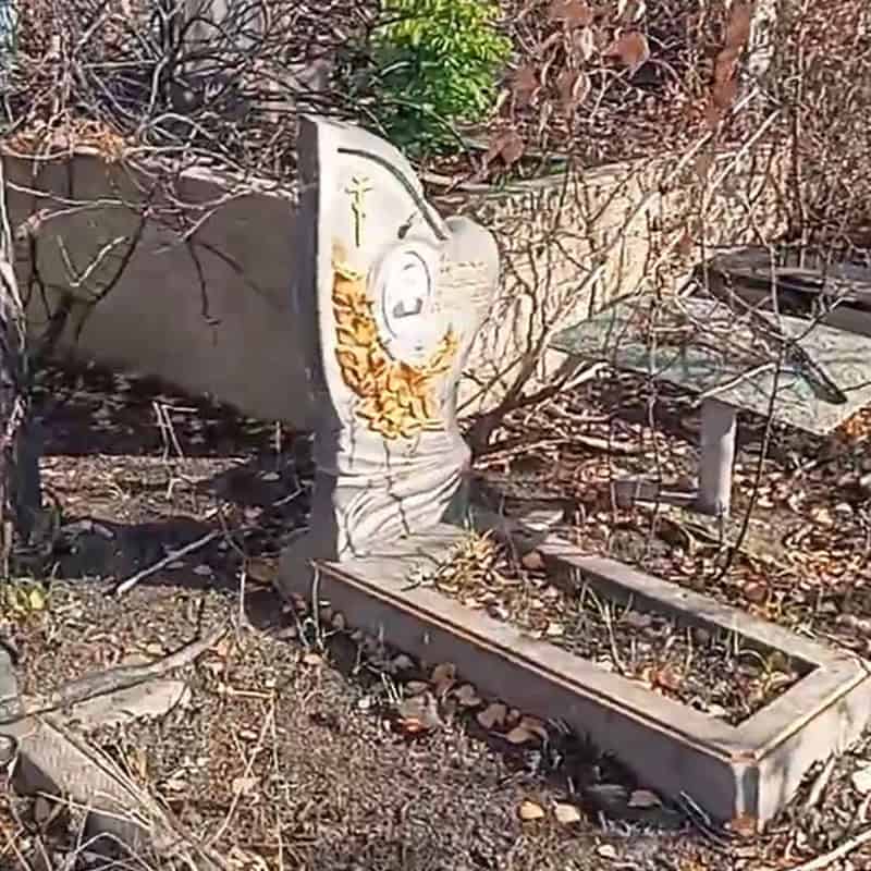 Маріупольське кладовище у Бахмуті, листопад 2025 року