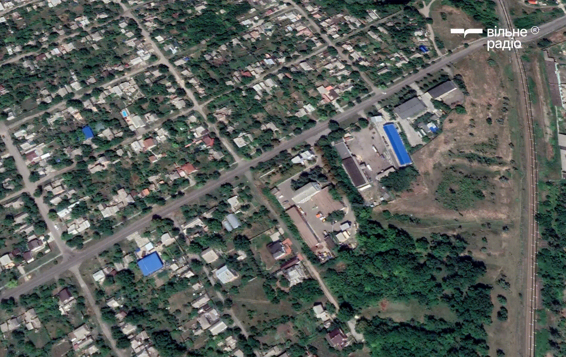 Бахмут у серпні 2022 року та жовтні 2024 року