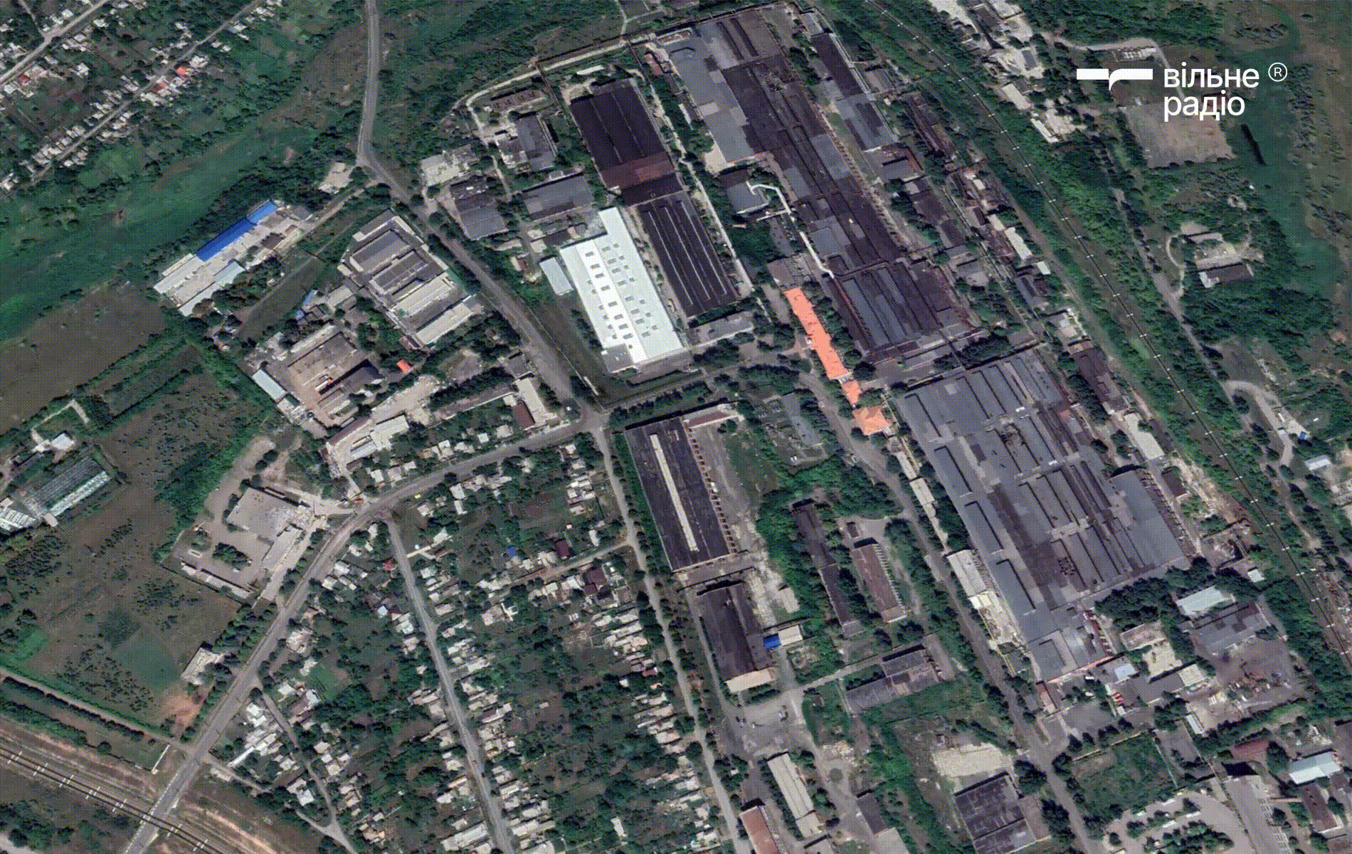 Бахмут у серпні 2022 року та жовтні 2024 року