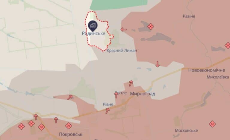 Росіяни просочуються в Родинське, прикриваючись туманом, але Сили оборони повністю контролюють місто, — НГУ