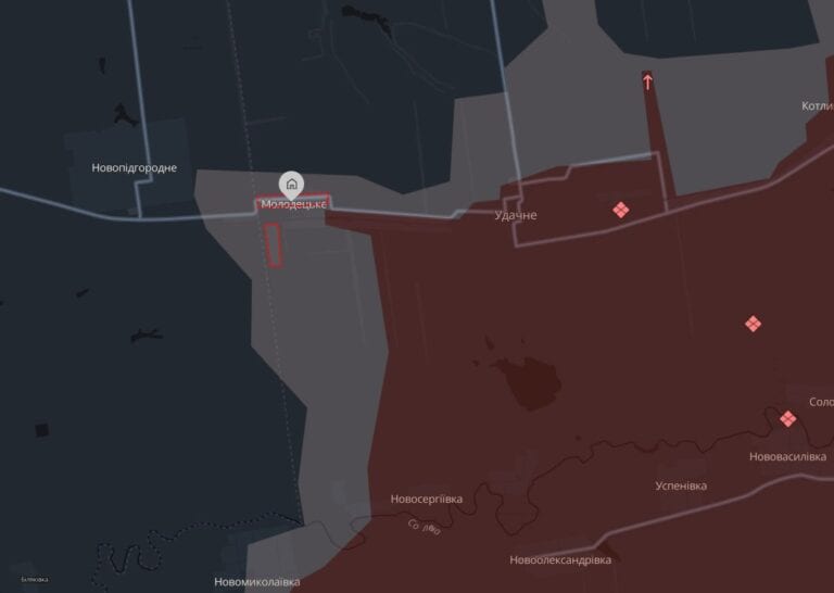 Село Молодецкое Удачненской громады остается под контролем Украины, — группировка войск «Восток»