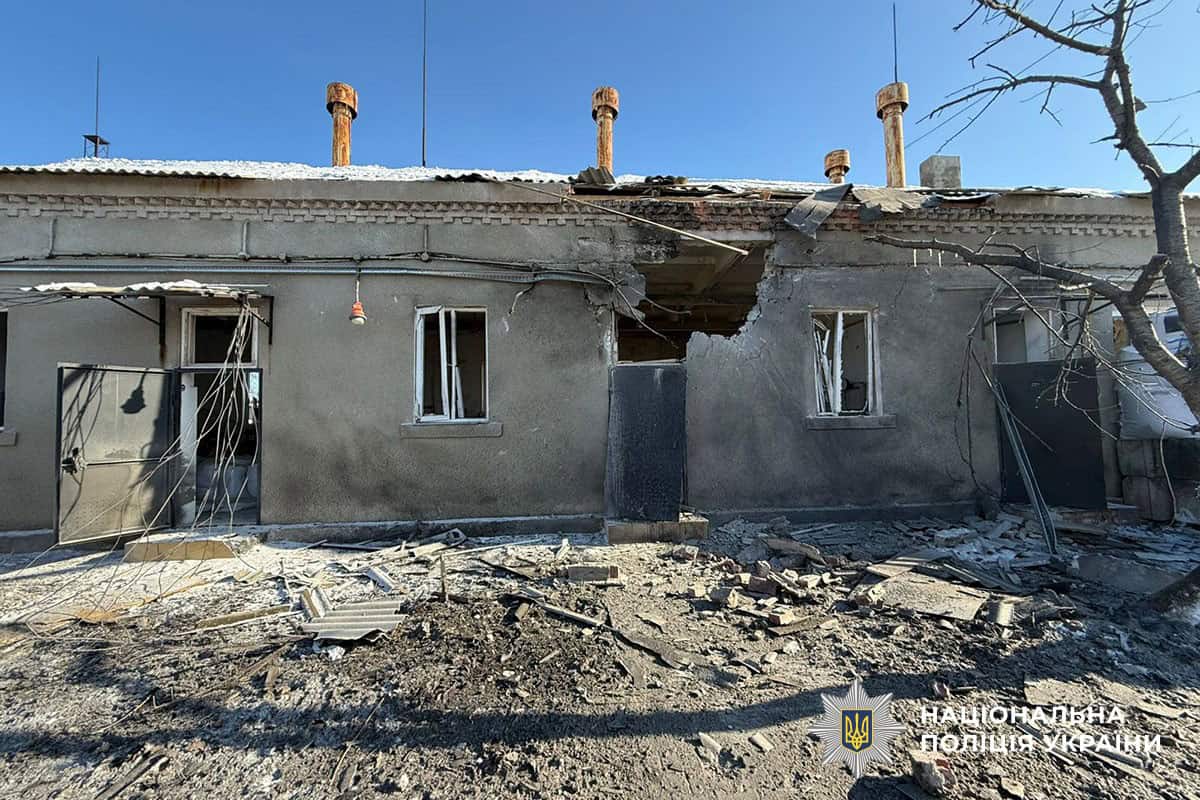 "26 січня: 10 населених пунктів Донеччини під обстрілом, зруйновані будинки та інфраструктура"