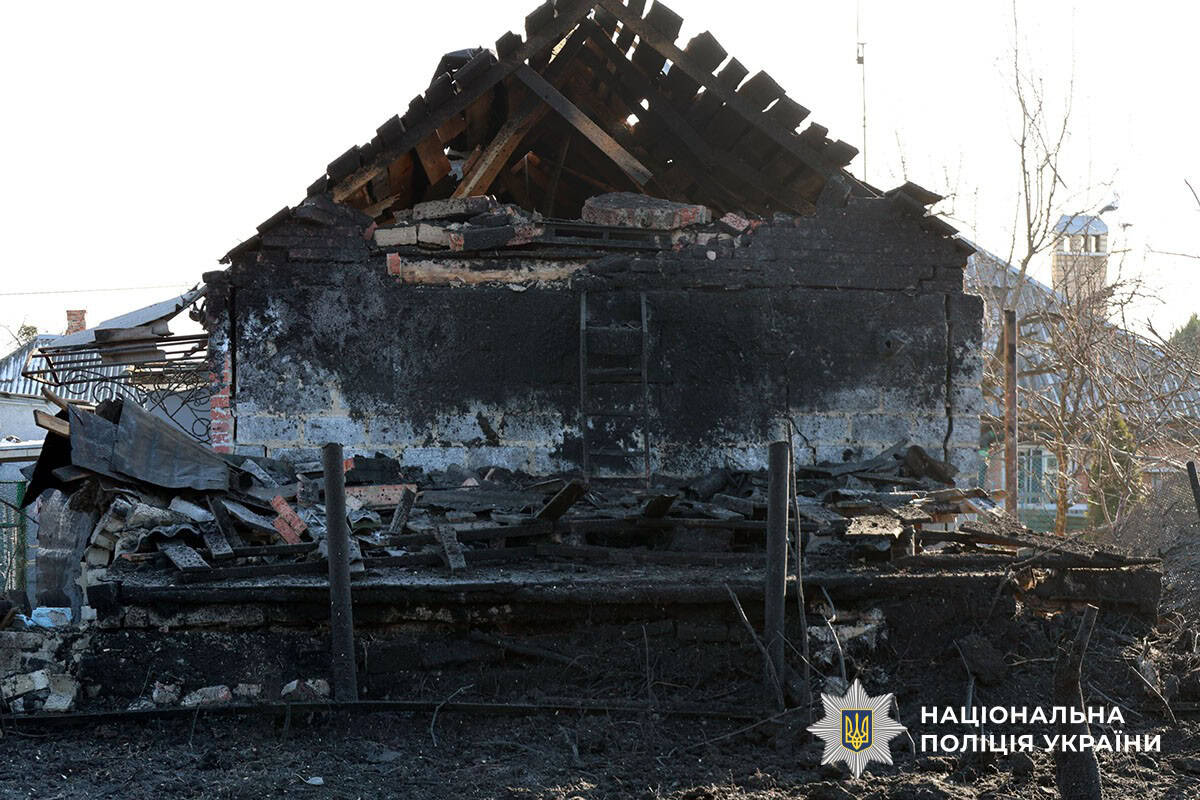 Зруйновані приватні будинки після ударів по Донеччині за добу 19 січня