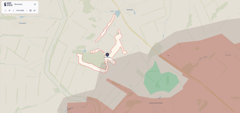 ВСУ опровергли заявления россиян о захвате Миньковки в Соледарской громаде
