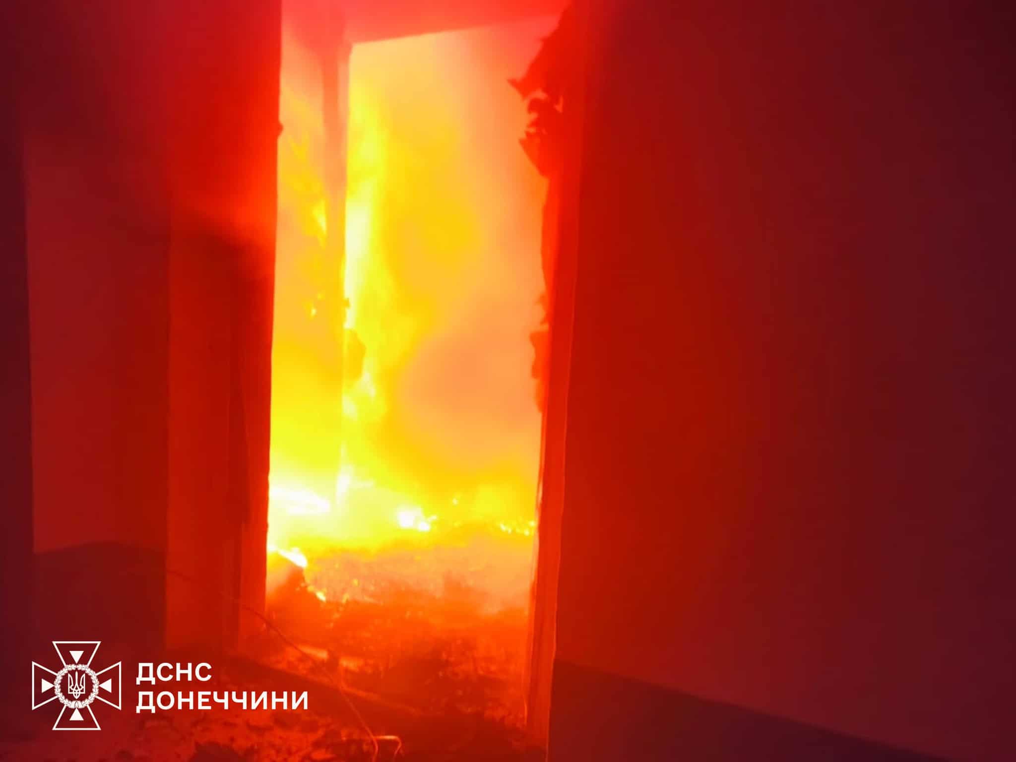 У Дружківці на пожежі 1 лютого врятували двох людей: що відомо