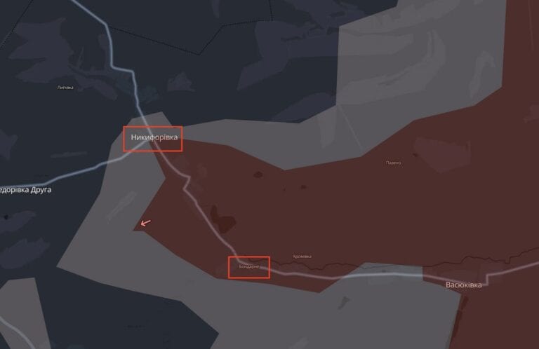 Аналітики заявили про окупацію Бондарного та просування в Никифорівці: в ОК “Схід” це спростовують