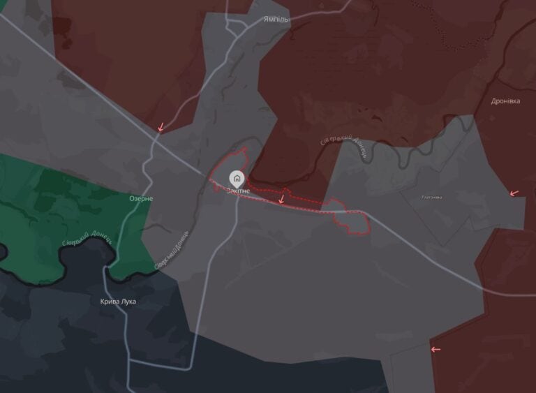 В Закитном между Лиманом и Северском продолжаются бои: что известно о ситуации на направлении