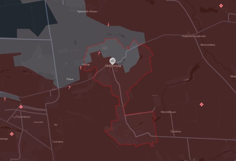 О «полном окружении» Мирнограда говорить нельзя, но логистические пути к городу под огнем, — 7 корпус ДШВ