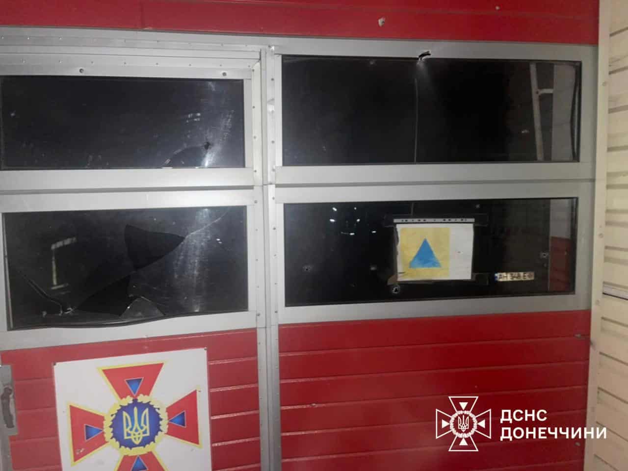 Российский удар по пожарно-спасательной части в Николаевке, 4 февраля