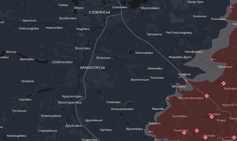 Россияне, вероятно, будут использовать тяжелую технику для разведопераций на Краматорском направлении (детали)