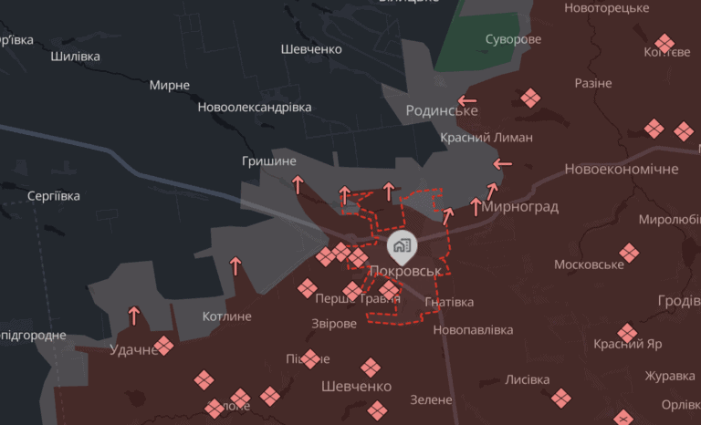 Россияне стремятся окружить Покровск, давят со стороны Котлиного и Родинского, — 32 ОМБр
