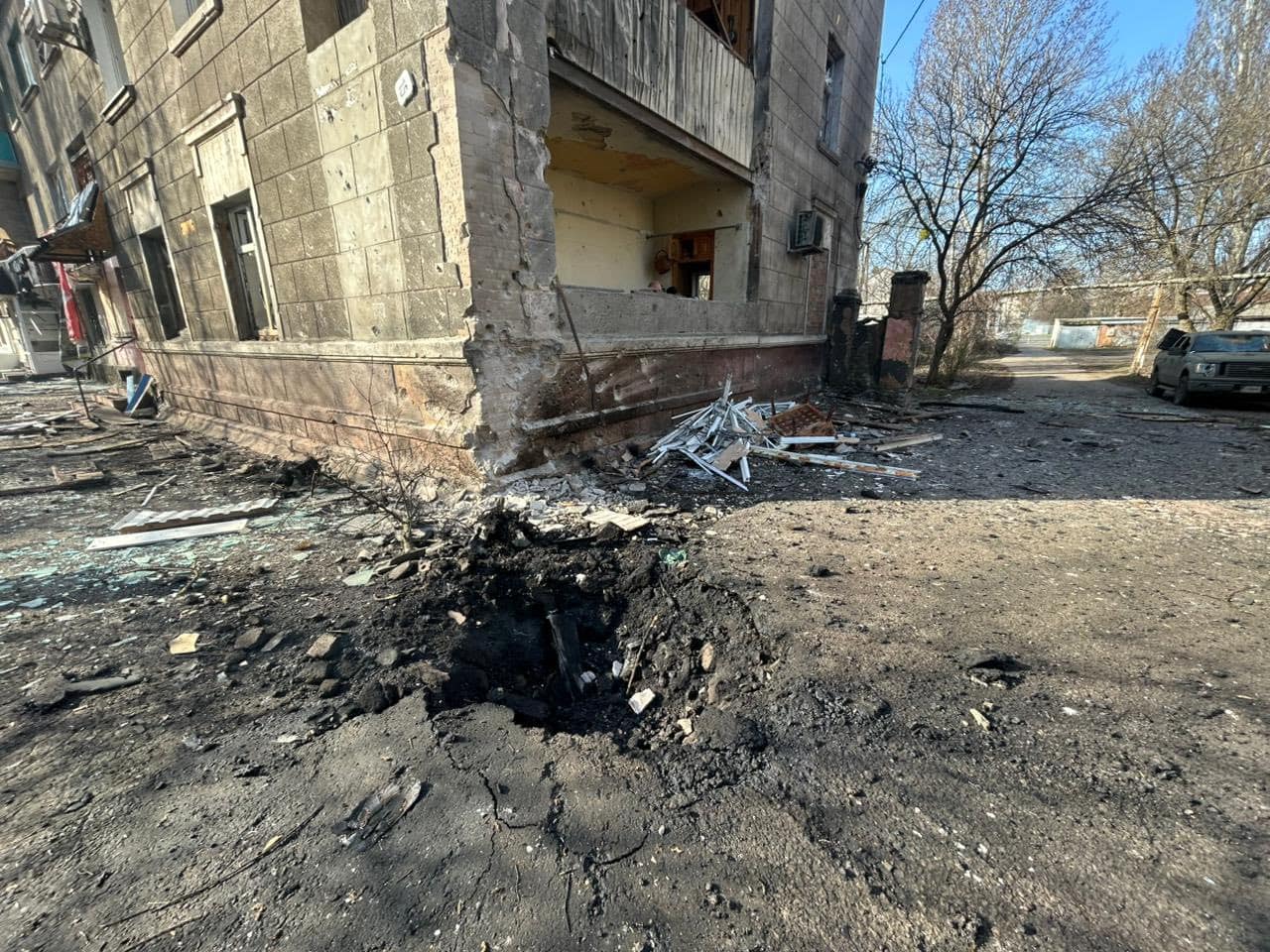 Обстріл Словʼянська 29 березня: є поранений