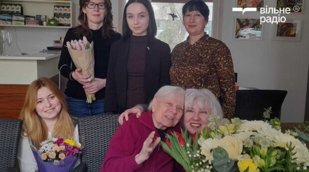 Видатну мисткиню з Донеччини Емму Андієвську привітали з 95-літтям землячки у Мюнхені (ФОТО)