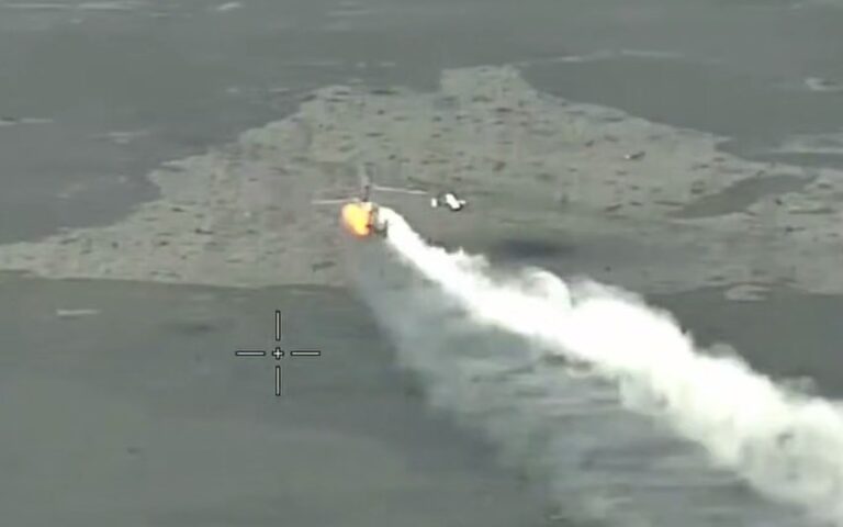 Украинские военные сбили дроном вертолет оккупантов на Покровском направлении: экипаж погиб, — командующий СБС