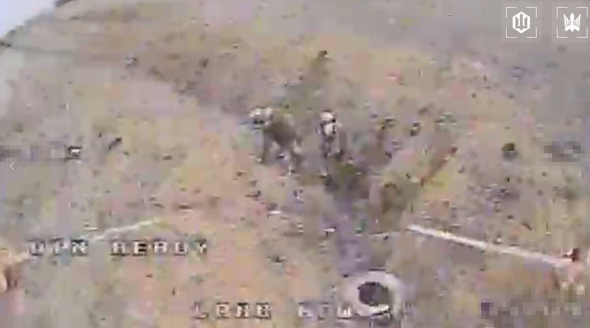 Українські військові 59 бригади СБС уражають Ка-52 дроном поблизу Надіївки