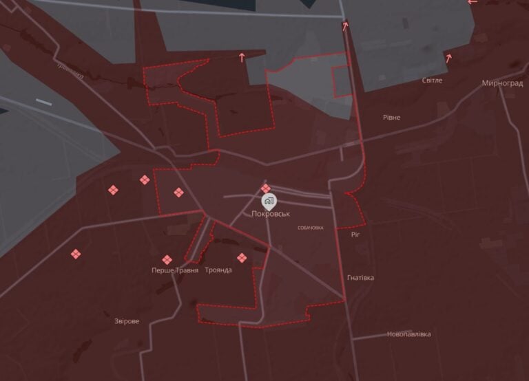 Сили оборони утримують північні околиці Покровська, — спецзагін “Тайфун”