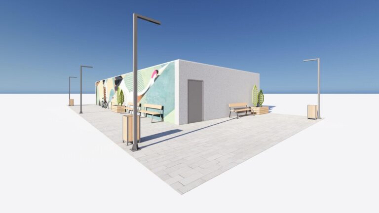 В поселке Черкасское на Донетчине уже весной 2026 года планируют установить новое убежище с отоплением, светом и туалетом (детали)