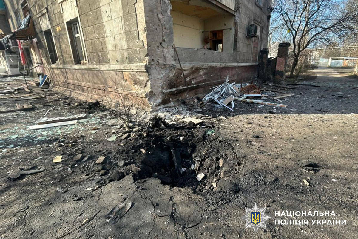 Олексієво-Дружківка поранені цивільні після удару дрона Молнія-2