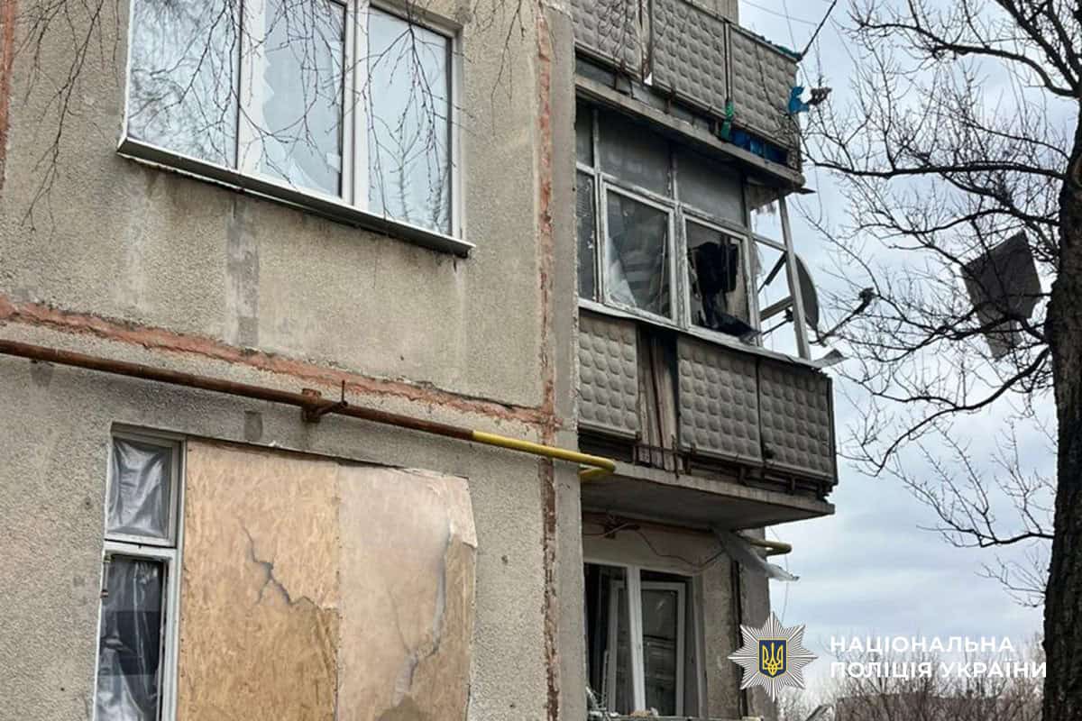 Добропілля після удару FPV-дроном 26 березня поранена цивільна людина