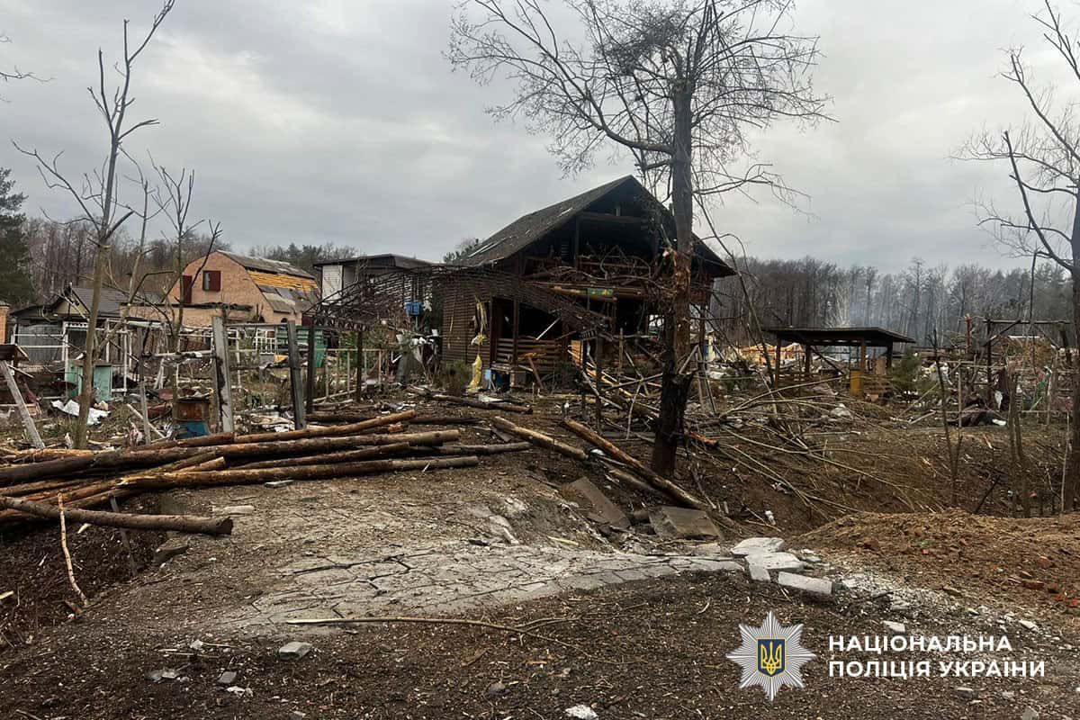 карта обстрілів Донеччини 23 березня дев’ять населених пунктів під вогнем російської армії