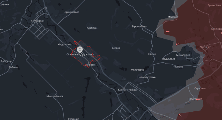 Россияне атаковали Алексеево-Дружковку: есть погибший