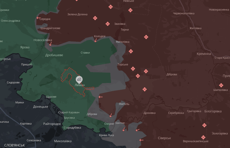 Росіяни менше штурмують на Лиманському напрямку, — УОС
