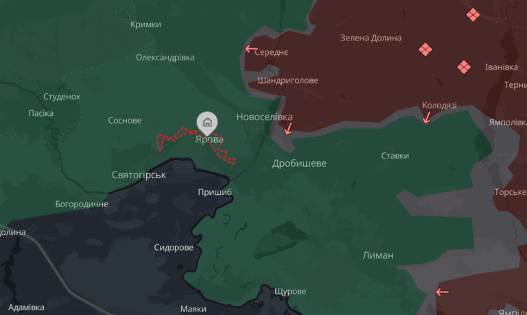 Россияне обстреляли село Яровое в Лиманской громаде: есть раненый