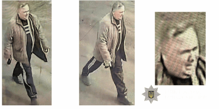 Правоохоронці розшукують чоловіка, який міг бути причетним до вбивства капітана поліції у Словʼянську