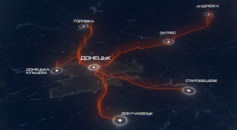 “Азов” заявив, що контролює логістику російських військ біля окупованого Донецька: що відомо