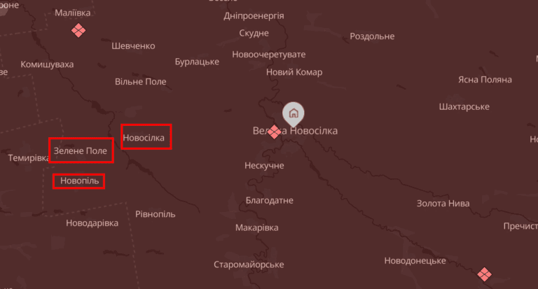 Еще три села Великоновоселковской громады признаны оккупированными: какие именно