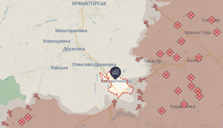 “Торік отримував тут посилку від дружини, а тепер це місто-привид”: інтерв’ю з військовим про ситуацію на Костянтинівському напрямку