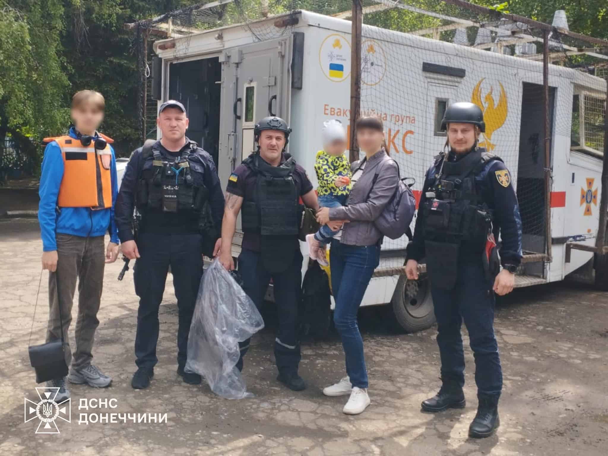 З Дружківки та Маяків евакуювали ще чотирьох людей, серед них — дві дитини