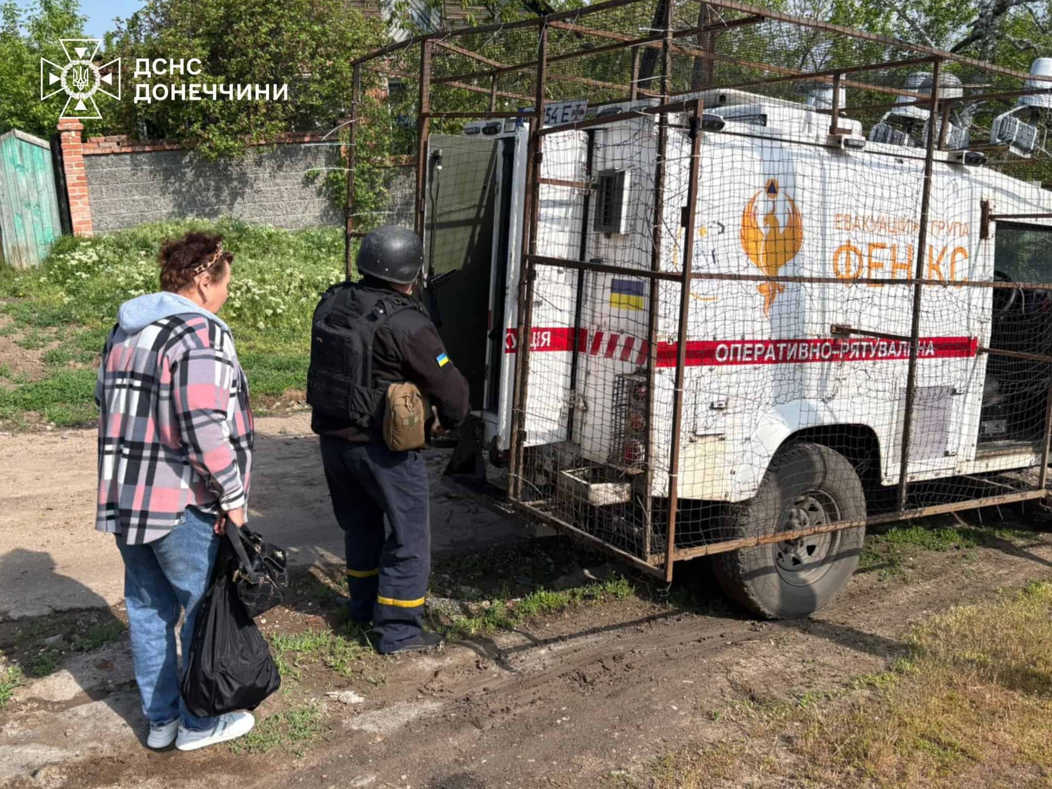 З Дружківки та Маяків евакуювали ще чотирьох людей, серед них — дві дитини