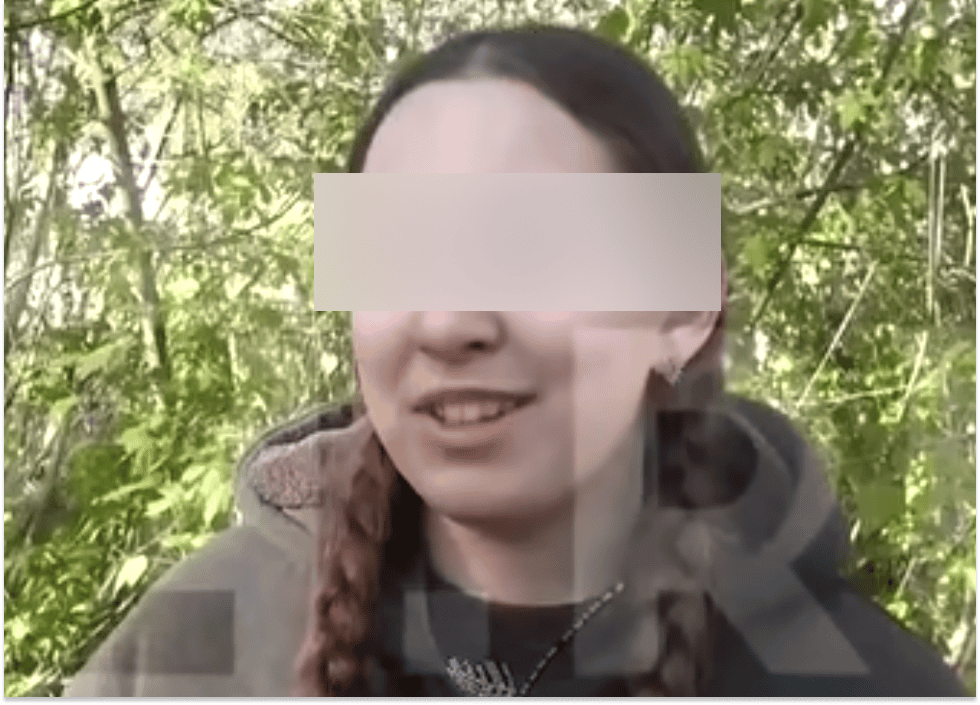 Росіяни показали нібито батька та двох його доньок, яких вивезли з Родинського