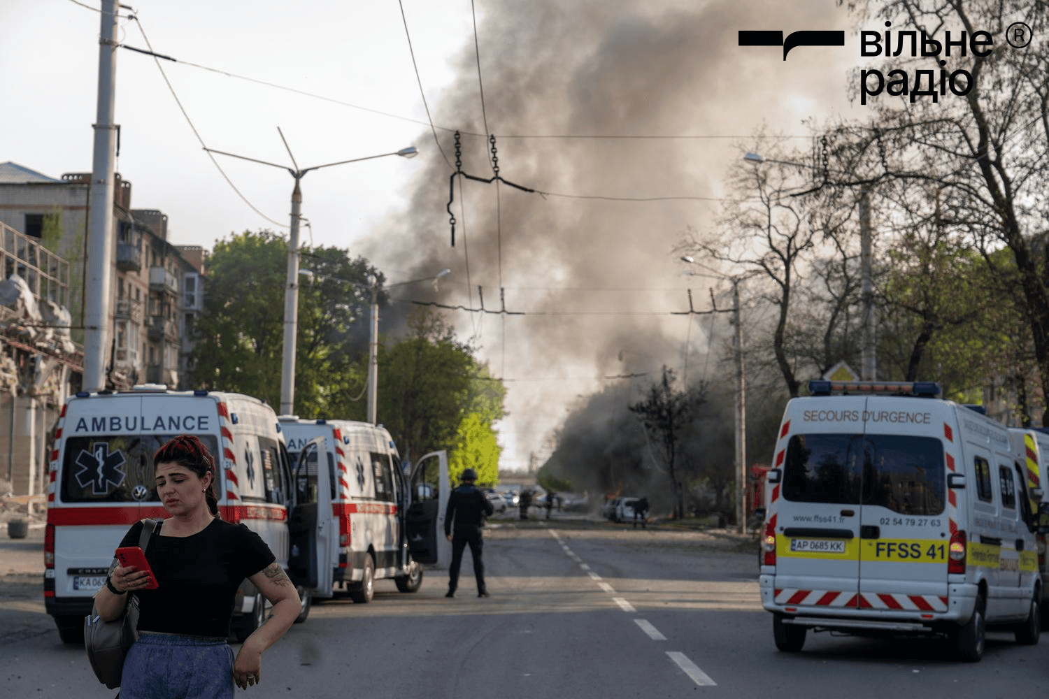 Який вигляд має центр Краматорська після російського авіаудару 5 травня: фоторепортаж