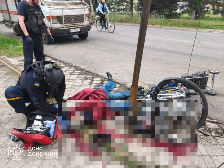 Днем 15 мая россияне обстреляли Дружковку: в городе есть раненый