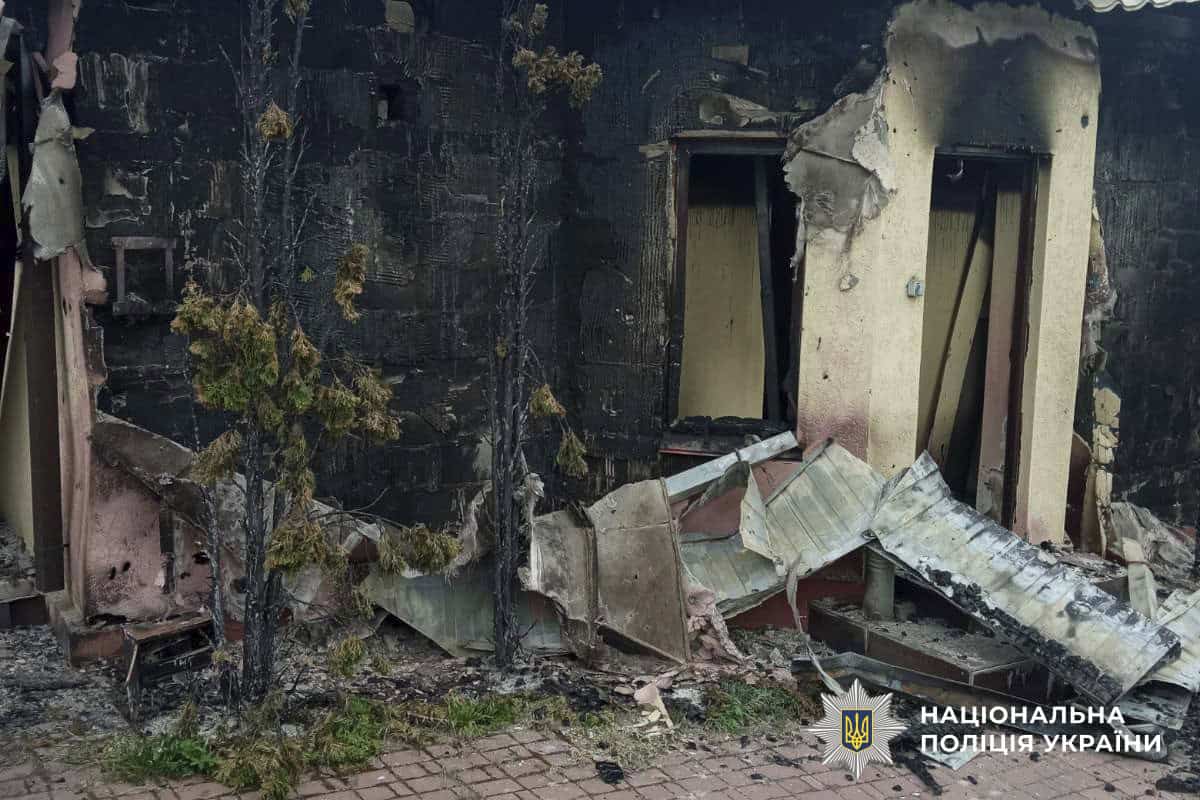 пошкоджені багатоповерхівки у Миколаївці після російського обстрілу 12 травня 2026 року