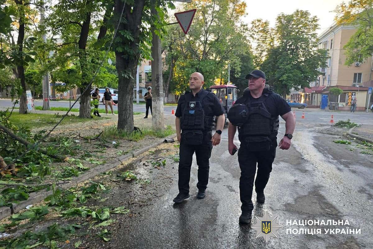 Пошкоджені житлові будинки після вечірньої атаки Краматорська 25 травня