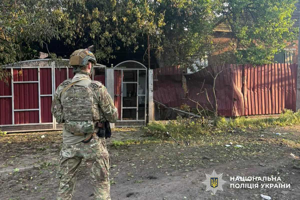 Пошкоджені багатоповерхівки у Краматорську після російського авіаудару 19 травня 2026 року